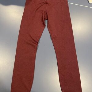 Vuori Orangey Burgundy Leggings
